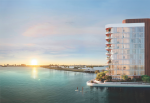 Solana Bay Condo View of Miami